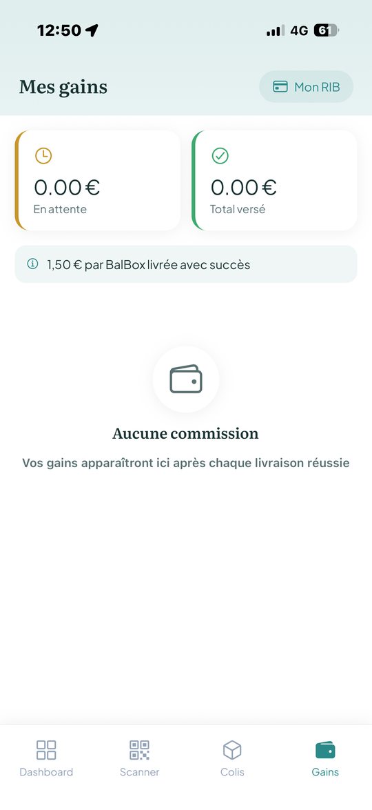 Gains de l'hôte